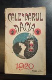 Calendarul Dacia pe anul 1920