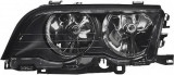 Far Bmw Seria 3 E46 Sedan/Combi 06.1998-09.2001 AL Automotive lighting fata dreapta 200810-U , reflector negru, tip bec H7+H7