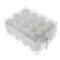 Globuri de Craciun albe, diametru 6 cm, set 24 bucati, SD15-6047W