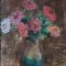 Ghelman Lazăr (1887-1976)-&quot;Vas cu flori&quot;, pastel