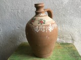 Arta / Traditie / Colectie - Vechi ulcior din sudul romaniei / Muntenia , zona Arges model deosebit realizat in a doua jumatate a sec XX !