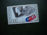 HOPCT MNH NR 390 D PRIMUL TIMBRU 150 ANI 1990 GERMANIA -1 VAL