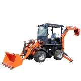 Buldoexcavator 3,5T, motor diesel 50CP, 2400RPM, 5600x1680x2730mm