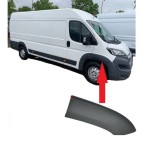 Bandou aripa fata CITROEN JUMPER, 06.2014-; FIAT DUCATO, 06.2014-; PEUGEOT BOXER, 06.2014-, partea dreapta, gri inchis,