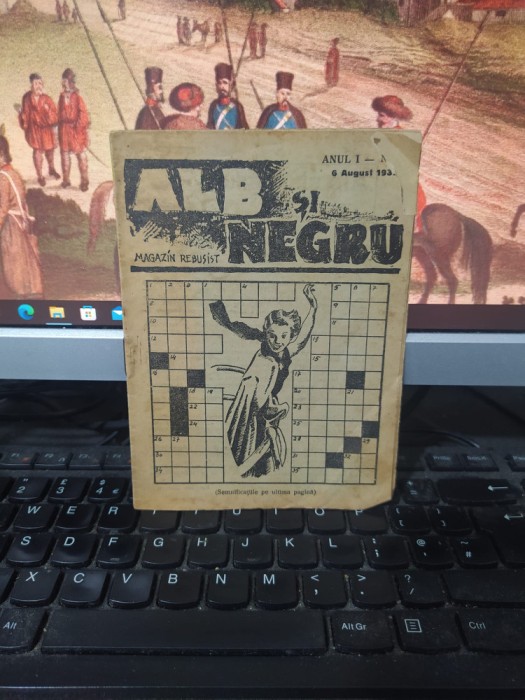 Alb și Negru, Magazin rebusist, anul I no. 29, 6 aug. 1939, București, 058