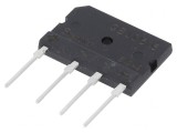 Punte Redresoare Monofazată 1,6kV 35A 420A GBJ