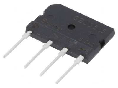 Punte Redresoare Monofazată 1,6kV 35A 420A GBJ foto