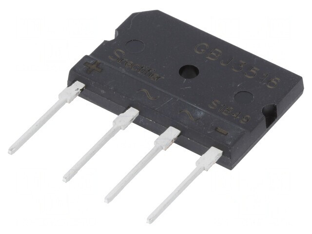 Punte Redresoare Monofazată 1,6kV 35A 420A GBJ