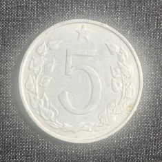 Moneda Cehoslovacia 5 haleri 1967