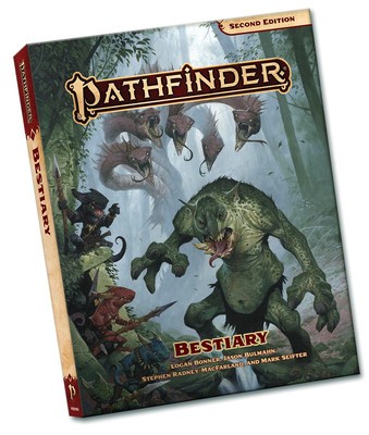 Pathfinder Bestiary Pocket Edition (P2) foto