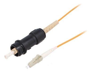 Patch Cord Fibră Optică Simplex Multimod Baionetă foto