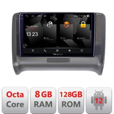 Navigatie Audi TT 2004-2011 Quad Core 5960Pro-078 Android Octa Core Qualcomm 2K Qled 8+128 DTS DSP 360 4G Optical CarStore Technology foto