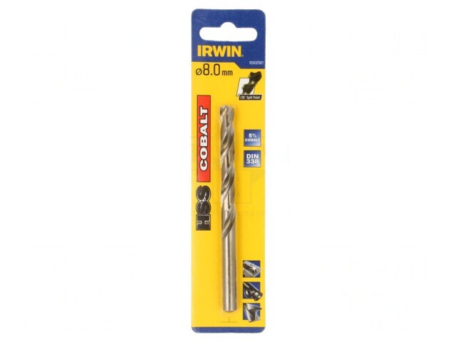 Burghiu Metal 8mm 117mm HSS-Co