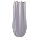 Cumpara ieftin Vaza Ceramica Decorativa Gri Zimtata 20 cm Vintage, Podea, Model Elegant