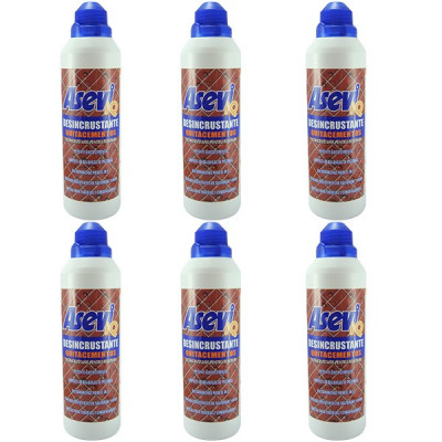 6 x Asevi dezincrustant, Solutie pentru curatat rosturi, 6 x 500ml foto