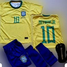 ECHIPAMENTE COMPLETE FOTBAL COPII 4/14 ANI,NEYMAR JR BRAZILIA,MODEL NOU