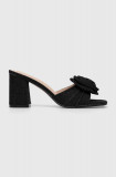 Cumpara ieftin Answear Lab papuci femei, culoarea negru, cu toc drept
