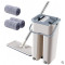 Set de curatenie cu mop plat si recipient plus 3 rezerve