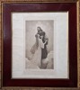 Otto Lingner (1856-1917)-&Icirc;ndrumarea tinerei, litografie veche, religioasă