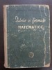Tabele și formule matematice