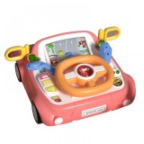 Masinuta Simulator Volan Copii, Lumini, Sunete, Muzica, Cadou Bebelusi 12+ Luni