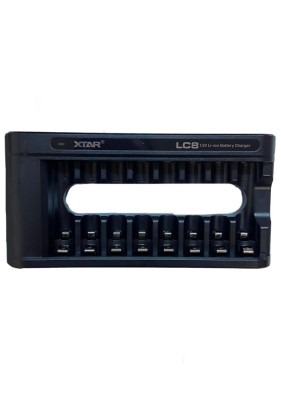 Incarcator 8 acumulatori XTAR LC8 KT AA AAA x1.5V Li-ion Battery Charger conector USB type C (638) foto