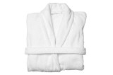 Halat pentru baie Kai Din Bumbac De Inalta Calitate Cu Guler , 400 gr /mp ,2 buzunare ,cordon de strangere ,Marime 2XL/3XL,Culoare Alb