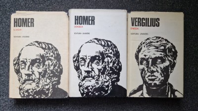 ILIADA + ODISEEA - Homer + ENEIDA - Vergilius (3 volume) foto