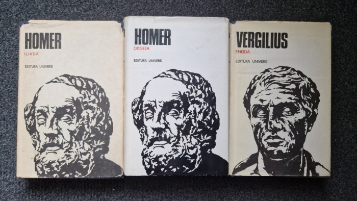 ILIADA + ODISEEA - Homer + ENEIDA - Vergilius (3 volume)