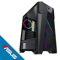 Sistem Gaming Titan v4 Powered by ASUS Intel Core i3-9100F Quad Core 3.6 GHz 16GB RAM DDR4 SSD 240GB + HDD 1TB nVidia GeForce GTX 1650 SUPER Phoenix O foto