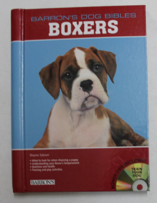 BARRON &amp;#039;S DOG BIBLES - BOXERS by SHARON SAKSON , 2010, CD INCLUS * foto