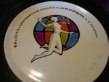 Placheta portelan sau ceramica-A II-a editie a C.M. de Handbal fem -Brasov 1962