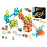 Set 75 de blocuri magnetice luminate Stem, Oem