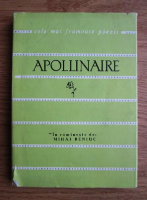 Guillaume Apollinaire - Poeme ( CELE MAI FRUMOASE POEZII ) foto