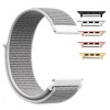 Curea material textil, compatibila Apple Watch 10, 42mm, Light Gray