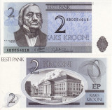 ESTONIA 2 krooni 1992 UNC!!!