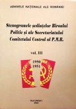 STENOGRAMELE ȘEDINȚELOR BIROULUI POLITIC ȘI ALE SECRETARIATULUI CC AL PMR vol 3