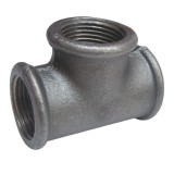 Teu pentru gaze, negru, 1&quot;1/4