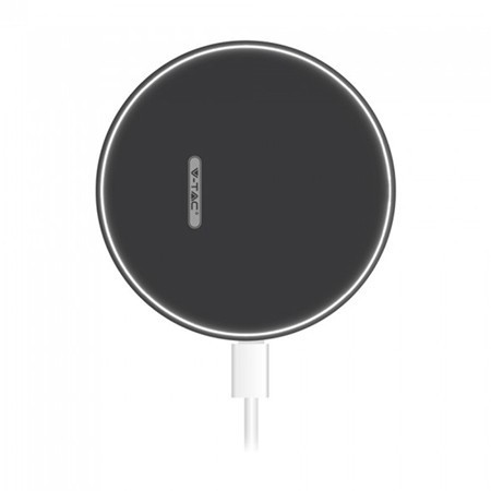 Incarcator wireless cu incarcare rapida 5a - negru