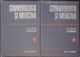 Cronobiologia si Medicina Vol. 1-2, D. Steflea, Editura Medicala, 1986, 2 volume, Carte Medicina Romana