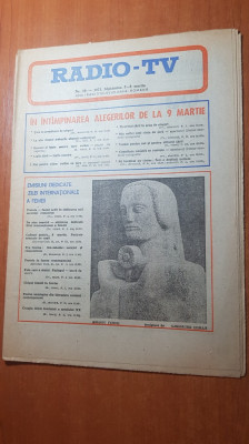 revista radio-tv saptamana 2-8 martie 1975 foto