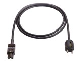 Cablu AS SCHWABE 3G1mm2 CEE 7/7 unghi, IEC C15 mamă, cod 70874