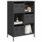 vidaXL Dulap &icirc;nalt, negru, 68x39x103,5 cm, oțel 851406