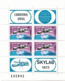 Colita Skylab (bloc de 4), 1974 - NEOBLITERATA, Spatiu, Nestampilat