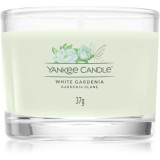 Yankee Candle White Gardenia lum&acirc;nare votiv Signature 37 g