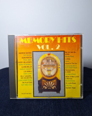 CD Audio - Memory Hits Vol.2, 14 melodii vechi anii &amp;#039;50 foto