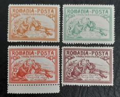 ROMANIA 1903, LP 59, MAMA RANITILOR-SERIE COMPLETA. MLH. VEZI FOTO! foto