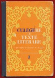 Vasile Teodorescu, "Culegere de texte literare - pentru clasele V-VIII" Volumul I. 1983