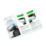 Pliant 2/3 A4 tipar policromie fa/verso, DCM 170 g/mp, 1 big