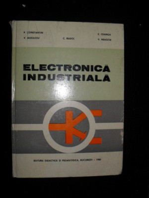 Electronica industriala , P. Constantin foto